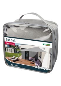 Windhager Voile d'ombrage CAPRI gris Protection solaire, 5x5x5 m, triangulaire