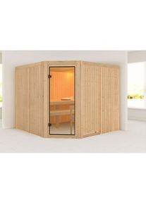 Sauna Karibu Woodfeeling Ystad, sans po&ecirc;le