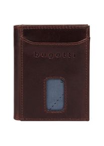 Bugatti, Damen, Geldb&ouml;rse &raquo;SECURE SLIM&laquo; echt Leder, braun, braun, H&ouml;he 10 cm x Breite 8 cm x Tiefe 2 cm