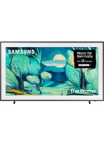 Samsung, QLED-Fernseher &raquo;GQ55LS03FAU&laquo; 138 cm/55 &prime;&prime; Smart-TV The Frame, Mattes Display, Art Mode, Austauschbare Rahmen, Dolby Atmos, schwarz, Mit 