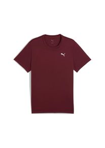 Puma, Herren, Trainingsshirt &raquo;M TAD ESSENTIAL POLY TEXTURE TEE&laquo; Regular Fit, ergonomische Schnittf&uuml;hrung, DryCELL Technologie, Ruby Shimmer, M, Ruby 