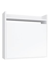 Mid.you Schreibtisch , Wei&szlig; , Holzwerkstoff , quadratisch , 20x60x60 cm , klappbar, Stauraum, in verschiedenen Holz-Dekoren erh&auml;ltlich , B&uuml;rom&ouml;bel, Schreibtische, Schreibtische