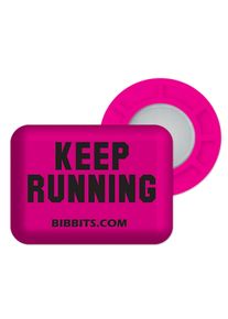 BibBits Race Number Magnets - Keep Running