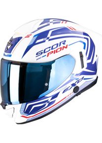 Scorpion EXO-530 Air Slope, kask pełnotwarzowy , kolor: Biały/Niebieski/Czerwony , rozmiar: XS