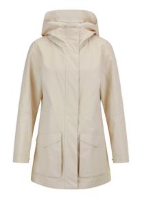 Peter Hahn - Long-Jacke, beige, Gr. 36, Kunstfaser