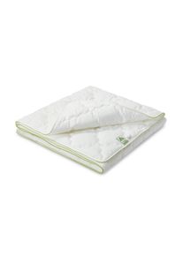 Letnia kołdra pikowana Irisette greenline - kolor: biały