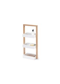 Tchibo - Regał stojący - kolor: brązowy/biały