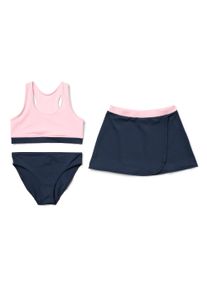 Tchibo - Zestaw bikini - dla dzieci - rozmiar 170/176 - kolor: r&oacute;żowy/niebieski