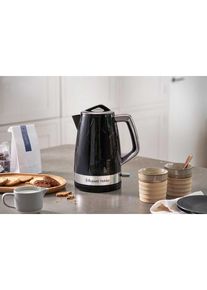 Russell Hobbs Wasserkocher Structure Kettle - Hochglanz-Schwarz mit Edelstahl-Akzenten - 2400 W