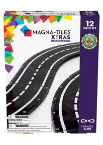 Magna-Tiles XTRAS Roads 12-Piece Set