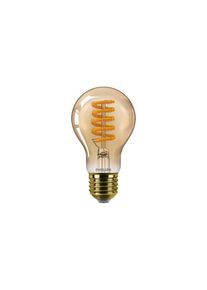Philips LED-Lampe Vintage A60 640lm 7W(50W) WarmGlow Dimmable Amber E27