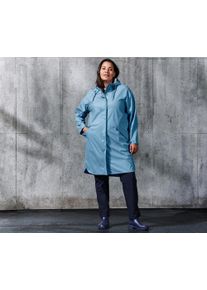 Tchibo - Parka do dažďa v n&aacute;morn&iacute;ckom vzhľade - pre d&aacute;my - veľ. 40 - farba: modr&aacute;