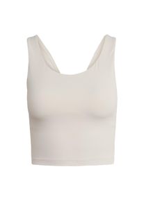 adidas Performance, Damer, Sports-BH 'All Me', Beige, St&oslash;rrelse XS
