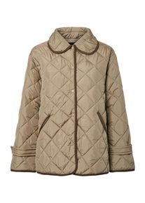 Pieces Geacă de primăvară-toamnă Femei gri, Mărimea XL