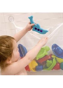 Baby Bathroom Mesh Bath Bag Kids Cartoon Basket Net Children's Games Network Waterproof Cloth Sand Toys Beach Storage Organizer