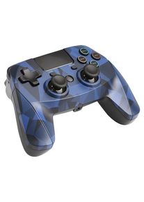 Snakebyte GAME:PAD 4 S WIRELESS (CAMO BLUE) - Wireless Controller - Sony PlayStation 4