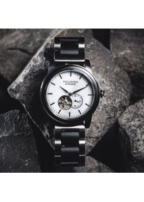 Holzkern; Wood Watch Manhattan (Maple/Marble), Men, Natural wood