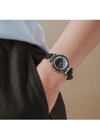 Holzkern; Wood Watch Ella (Leadwood/Marble), Women, Natural wood