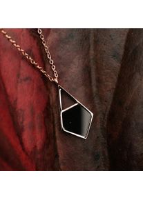 Holzkern Necklaces Women Rose Gold and Marble