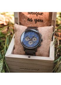 Holzkern; Wood Watch Foster (Wenge/Marble), Men, Natural wood