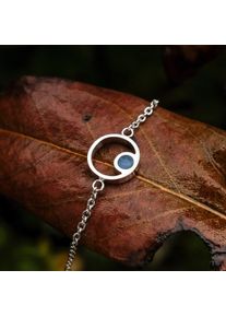 Holzkern Bracelets Women Silver and Marble