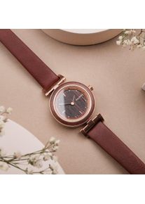 Holzkern; Wood Watch Harriet (Walnut/Maple), Women, Natural wood