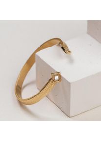 Holzkern Bracelets Women Gold and Nacre