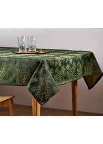 Tchibo - Jacquard asztalter&iacute;tő - z&ouml;ld