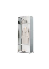 Tchibo - &raquo;Cn3&laquo; f&eacute;m gardr&oacute;bszekr&eacute;ny akaszt&oacute;r&uacute;ddal - feh&eacute;r