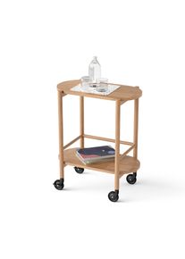 Tchibo - 2 szintes t&ouml;m&ouml;rfa zs&uacute;rkocsi - barna