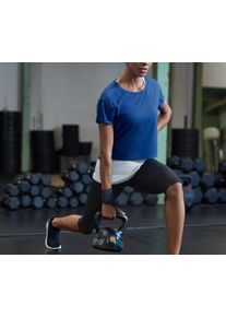 Tchibo - 2 az 1-ben r&ouml;vid ujj&uacute; sportfelső - nő - m&eacute;ret M 40/42 - k&eacute;k