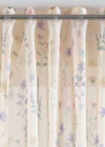 bonprix F&uuml;gg&ouml;ny vir&aacute;gmint&aacute;val (2 db-os csomag), b&eacute;zs, mag./sz&eacute;l.: 225/135 cm