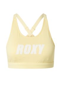 Roxy, Damer, Sports-BH 'Evd Flow', Citron / Hvid, St&oslash;rrelse XL