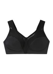 sheego, Damer, Sports-BH, Sort, St&oslash;rrelse 105