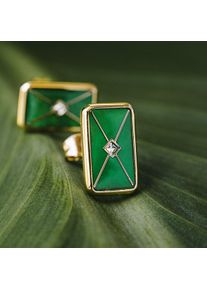 Holzkern Earrings Women Gold and Nacre