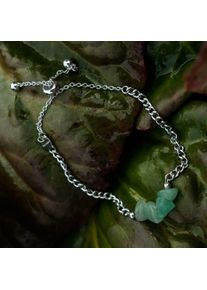 Holzkern Bracelets Women Silver and Aventurine