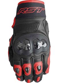 RST Freestyle 3 D3O, luvas , cor: Preto/Vermelho , tamanho: 11