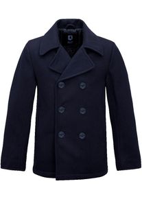Brandit Pea Coat, textile jacket , color: Dark Blue , size: XL
