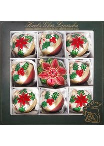 Krebs Glas Lauscha Weihnachtsbaumkugel &raquo;Old England, Weihnachtsdeko, Christbaumschmuck, Christbaumkugeln Glas&laquo; mundgeblasen