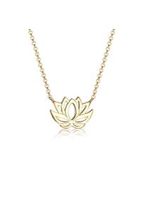 Elli Kette mit Anh&auml;nger &raquo;Halskette mit Lotusblume Bl&uuml;te Gl&uuml;cksbringer 925 Silber&laquo;