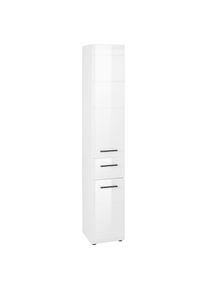 Welltime Hochschrank &raquo;Sovana&laquo; Badschrank mit einer Schublade und 5 F&auml;chern - (B/T/H) 30/31/182 cm