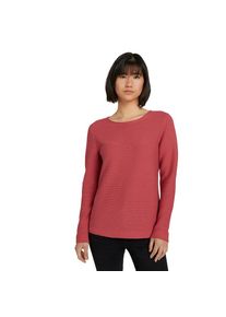 Tom Tailor Rundhalspullover aus Rippstrick