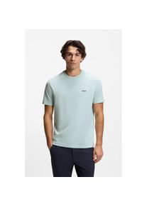 BOSS Green Rundhalsshirt &raquo;Tee&laquo; mit gummiertem Kontrast-Logo