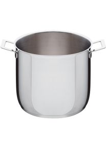 Alessi Pots Pans, Pfanne + Kochtopf, Silber