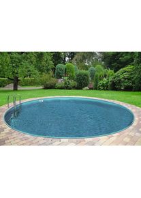 Clear Pool, Rundpool &raquo;PREMIUM IBIZA&laquo; inkl. Bodenschutzplane, in verschiedenen Gr&ouml;&szlig;en erh&auml;ltlich, wei&szlig;, &Oslash;/B/H/L: 500 cm x Breite x H&ouml;he 120 cm x L&auml;nge,