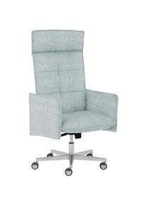 mayer Sitzm&ouml;bel Mayer Sitzm&ouml;bel, Drehstuhl &raquo;myCOSYWORXX Homeoffice Sessel&laquo; () 1 Stk.besonders bequem gepolstert, Mint + Aluminium, B/H/T: 68 cm x 120 cm x 69 cm, Mint