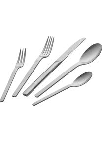 Zwilling, Besteck-Set &raquo;Minimale&laquo; Rostfrei, mattiert oder im Vintage Look (geh&auml;mmert), edelstahlfarben, Edelstahl 18/10, 30 tlg., edelstahlfarben
