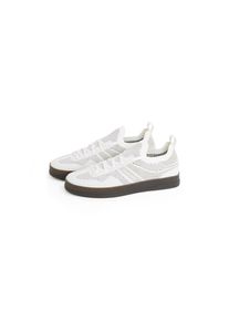 Tommy Jeans, Damen, Slip-On Sneaker &raquo;THE GREENWICH KNITTED&laquo; , Freizeitschuh, Halbschuh, Schlupfschuh mit praktischer Anziehlasche, ecru, 43, ecru, 