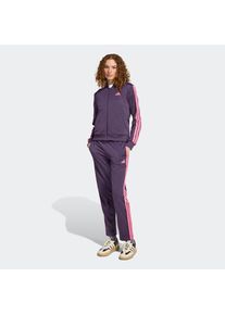 adidas Sportswear, Damen, Trainingsanzug &raquo;1&laquo; 2 Stk., Aurora Plum, S, Aurora Plum, Ein moderner Trainingsanzug, der mit recycelten Materialien 