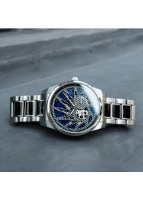 Holzkern; Wood Watch Spikes (Lapis Lazuli/Maple), Men, Natural wood